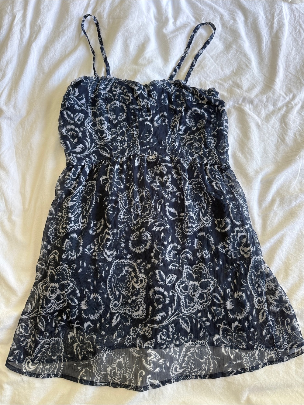 Paisley Babydoll Dress